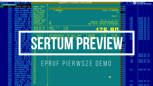 Sertum Preview - pierwsze demo epruf